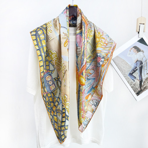 Momme twill seta - twill, fazzoletto
