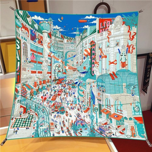 Sciarpa donna 35x35 - ", stampa