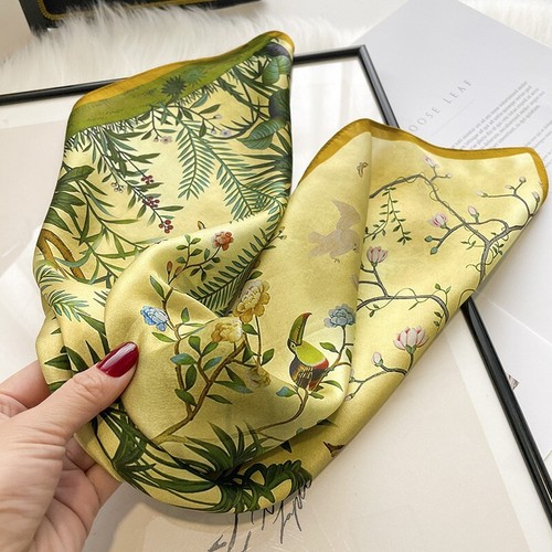 Sciarpa quadrata donna 100%