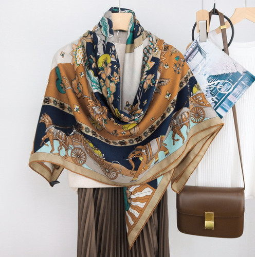 Scialle bandana cashmere - scialle,