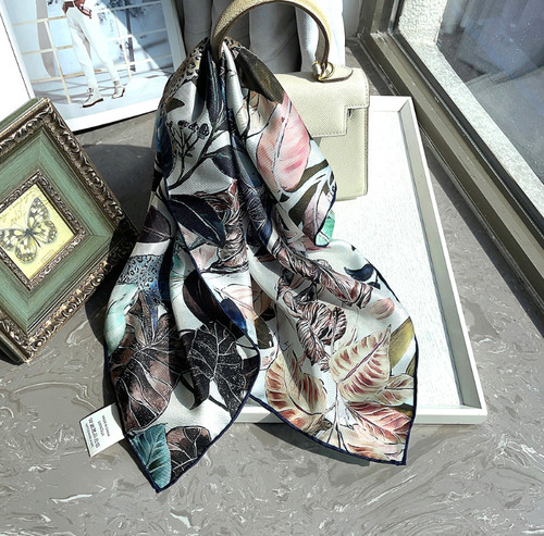 Sciarpa seta 100 twill stampa - twill,