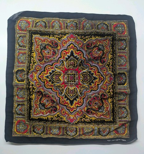 Bandana vintage nero - , cotone