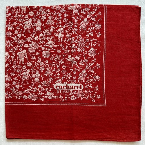 Fazzoletto vintage rosso - vintage,