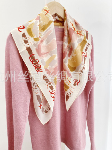 Fazzoletto collo 100 seta - collo, 100%