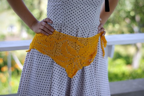 Boho cintura all'uncinetto