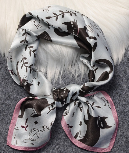 Sciarpa scialle bandana seta